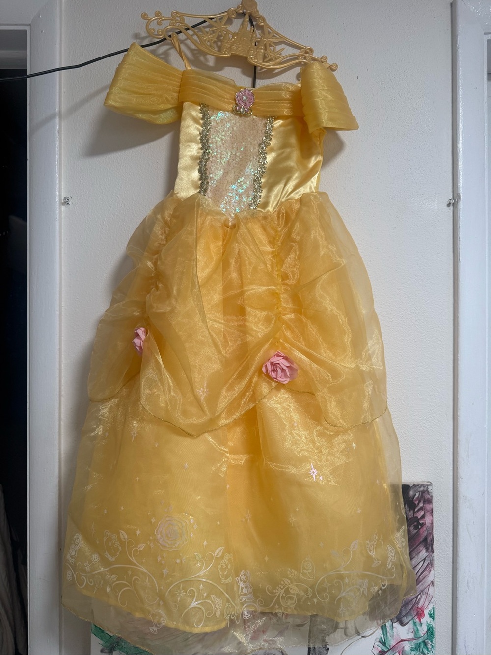 Disney Beauty and the Beast Princess Belle Costume - Picture 3 of 4